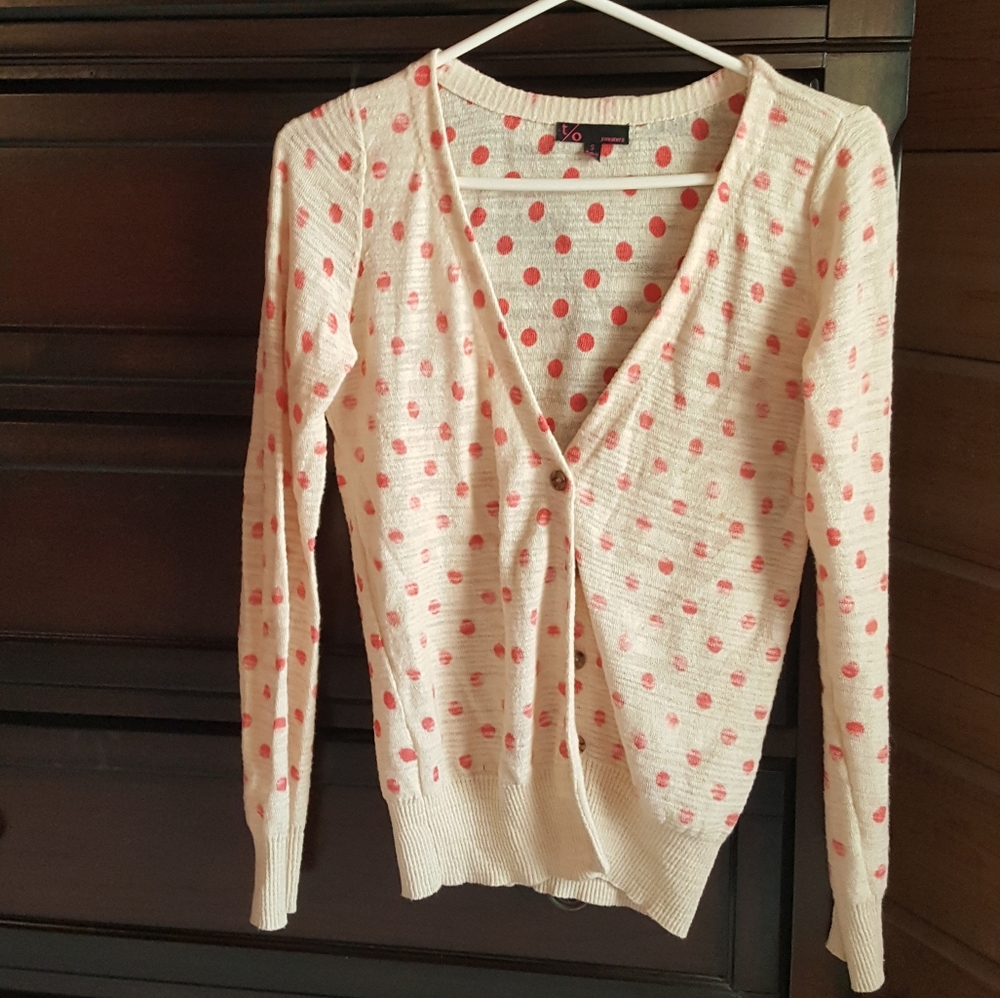 Super cute polka dot cardigan